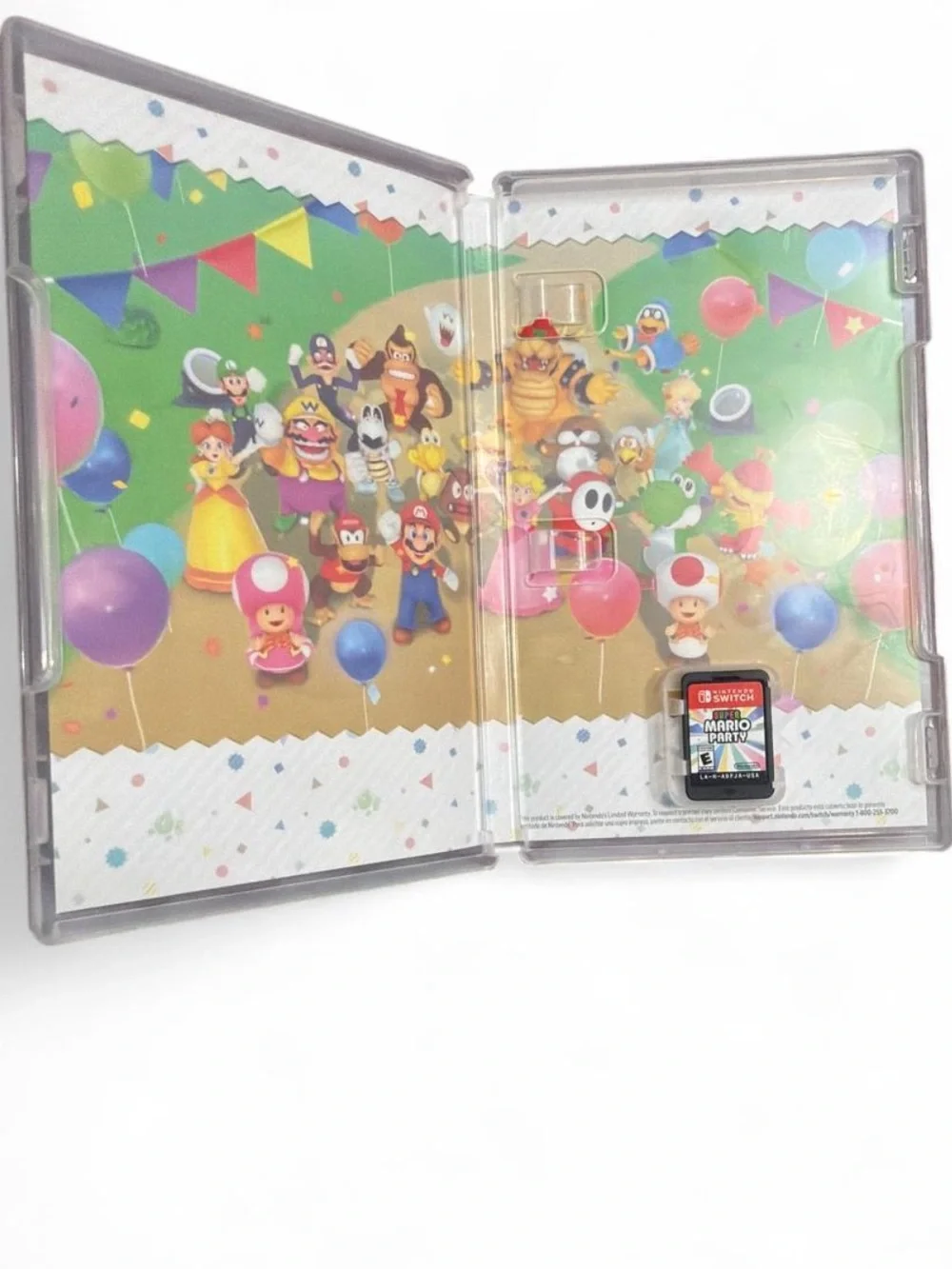 Nintendo Super Mario Party Multicolor Joy-Con Artwork game with case
